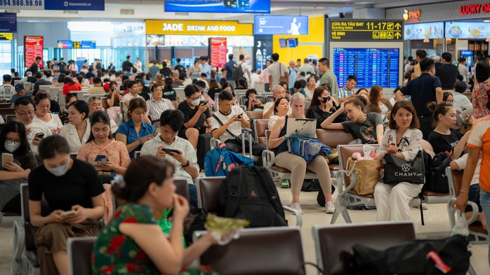 Chưa đến Tết, tỉ lệ chuyến bay bị "delay" đã tăng- Ảnh 1. Chưa đến Tết, tỉ lệ chuyến bay bị "delay" đã tăng- Ảnh 1.