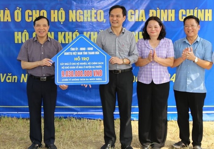 Thanh Hóa xây mới hàng ngàn ngôi nhà cho người nghèo- Ảnh 2. Thanh Hóa xây mới hàng ngàn ngôi nhà cho người nghèo- Ảnh 2.