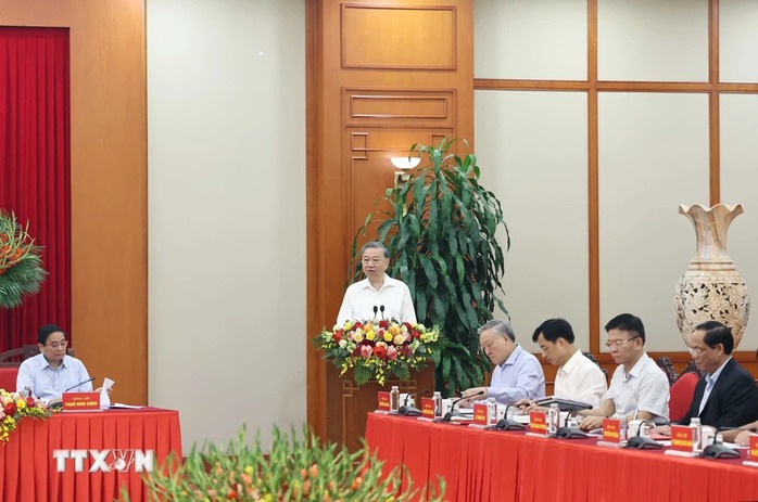 Tổng Bí thư Tô Lâm: Mọi chủ trương, chính sách đều vì lợi ích chính đáng của nhân dân- Ảnh 1. Tổng Bí thư Tô Lâm: Mọi chủ trương, chính sách đều vì lợi ích chính đáng của nhân dân- Ảnh 1.