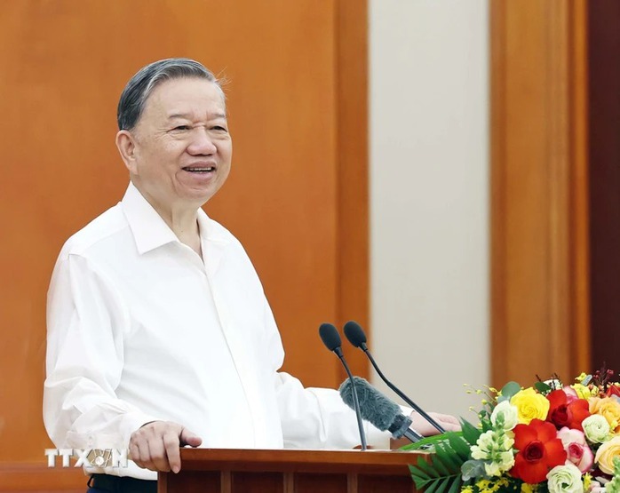 Tổng Bí thư Tô Lâm: Mọi chủ trương, chính sách đều vì lợi ích chính đáng của nhân dân- Ảnh 3. Tổng Bí thư Tô Lâm: Mọi chủ trương, chính sách đều vì lợi ích chính đáng của nhân dân- Ảnh 3.
