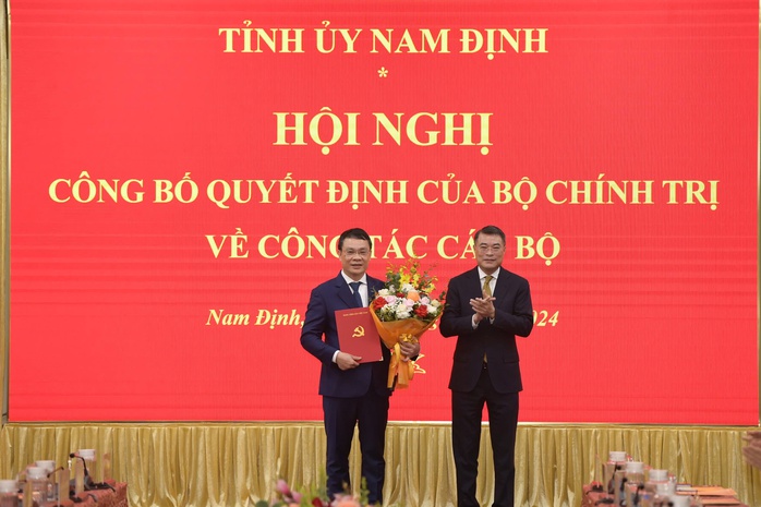 Phó Chánh Văn phòng Trung ương Đảng làm Bí thư Tỉnh ủy Nam Định- Ảnh 1. Phó Chánh Văn phòng Trung ương Đảng làm Bí thư Tỉnh ủy Nam Định- Ảnh 1.