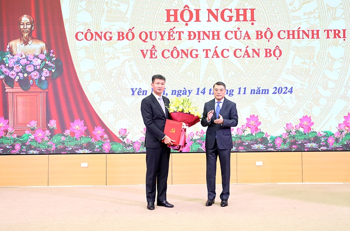 Yên Bái có tân Bí thư Tỉnh ủy 50 tuổi- Ảnh 1. Yên Bái có tân Bí thư Tỉnh ủy 50 tuổi- Ảnh 1.