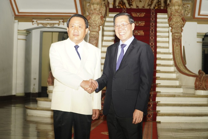 Bí thư Tỉnh ủy Tỉnh Savannakhet - Lào thăm và làm việc tại TP HCM- Ảnh 5. Bí thư Tỉnh ủy Tỉnh Savannakhet - Lào thăm và làm việc tại TP HCM- Ảnh 5.