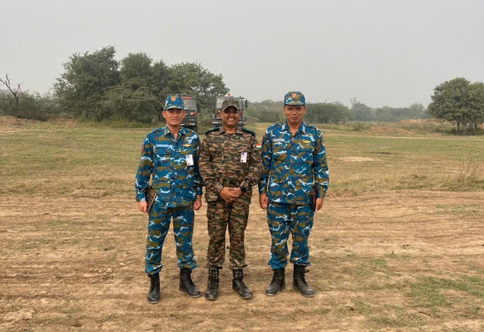 Lần đầu tiên không quân Việt Nam diễn tập cùng Ấn Độ về gìn giữ hoà bình- Ảnh 1. Lần đầu tiên không quân Việt Nam diễn tập cùng Ấn Độ về gìn giữ hoà bình- Ảnh 1.