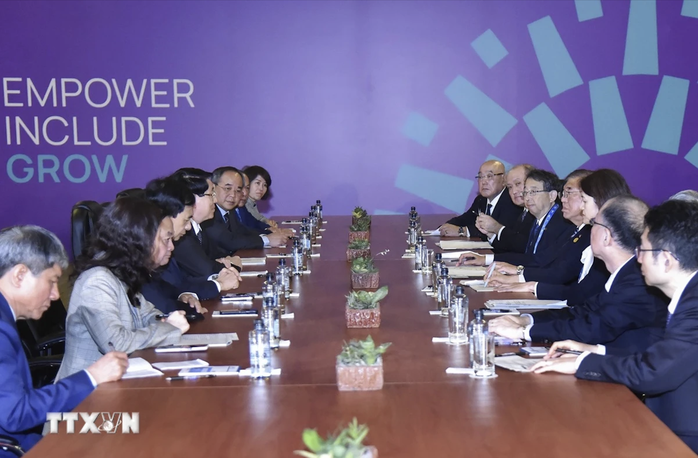 Chủ tịch nước Lương Cường gặp tân Thủ tướng Nhật Bản Ishiba Shigeru- Ảnh 3. Chủ tịch nước Lương Cường gặp tân Thủ tướng Nhật Bản Ishiba Shigeru- Ảnh 3.
