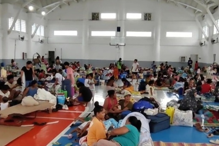 Philippines đã sơ tán gần 180.000 người ở khu vực miền Trung Bicol. Ảnh: Facebook Philippines đã sơ tán gần 180.000 người ở khu vực miền Trung Bicol. Ảnh: Facebook