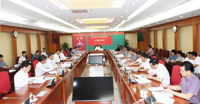 Ủy ban Kiểm tra Trung ương đề nghị kỷ luật 3 cựu lãnh đạo tỉnh Vĩnh Phúc- Ảnh 1. Ủy ban Kiểm tra Trung ương đề nghị kỷ luật 3 cựu lãnh đạo tỉnh Vĩnh Phúc- Ảnh 1.