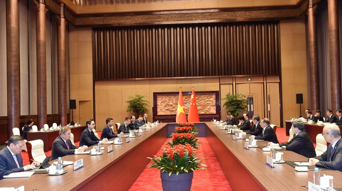 Phát triển quan hệ với với Trung Quốc là ưu tiên hàng đầu trong đối ngoại của Việt Nam- Ảnh 2. Phát triển quan hệ với với Trung Quốc là ưu tiên hàng đầu trong đối ngoại của Việt Nam- Ảnh 2.