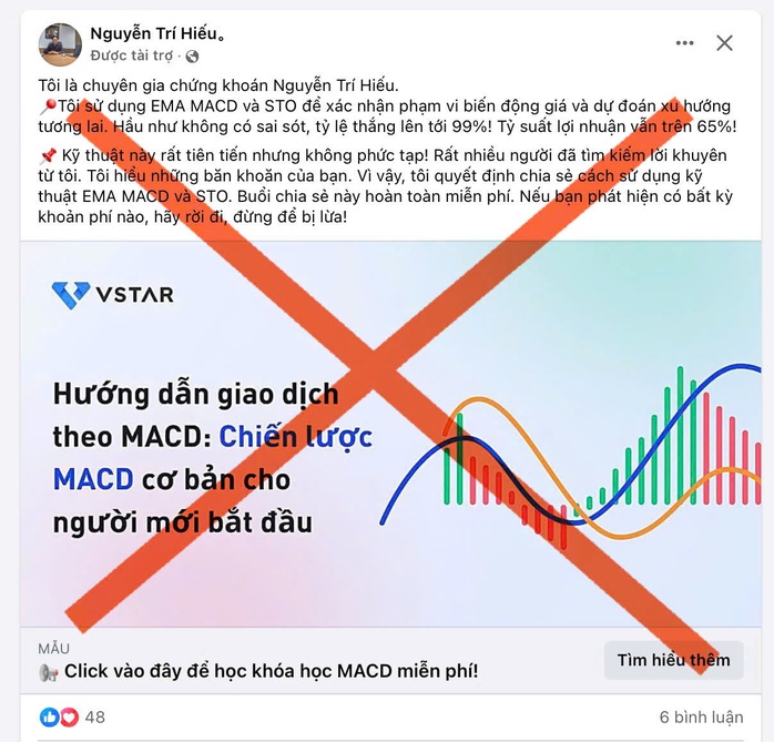 TS Nguyễn Trí Hiếu bị mạo danh, mời đầu tư chứng khoán- Ảnh 1. TS Nguyễn Trí Hiếu bị mạo danh, mời đầu tư chứng khoán- Ảnh 1.