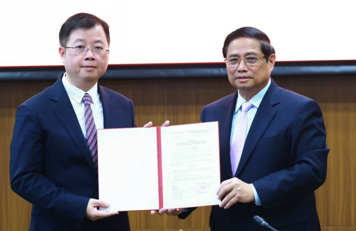 Thủ tướng Phạm Minh Chính trao Quyết định bổ nhiệm Tổng Giám đốc VTV- Ảnh 1. Thủ tướng Phạm Minh Chính trao Quyết định bổ nhiệm Tổng Giám đốc VTV- Ảnh 1.