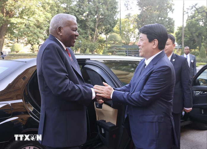 Chủ tịch nước Lương Cường tiếp Chủ tịch Quốc hội Cuba- Ảnh 1. Chủ tịch nước Lương Cường tiếp Chủ tịch Quốc hội Cuba- Ảnh 1.