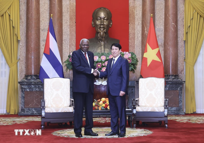 Chủ tịch nước Lương Cường tiếp Chủ tịch Quốc hội Cuba- Ảnh 3. Chủ tịch nước Lương Cường tiếp Chủ tịch Quốc hội Cuba- Ảnh 3.