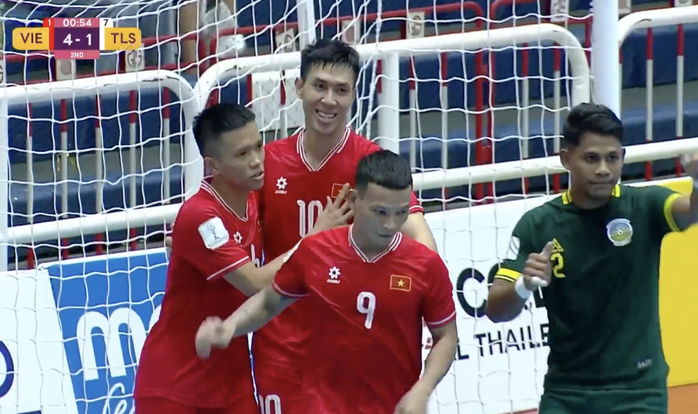 Futsal Việt Nam thắng đậm ngày ra quân giải Đông Nam Á- Ảnh 1. Futsal Việt Nam thắng đậm ngày ra quân giải Đông Nam Á- Ảnh 1.