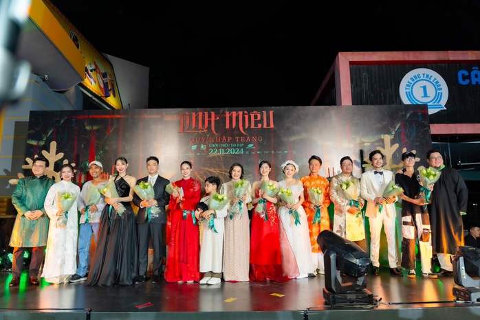Hoa hậu Thùy Tiên nhận lời khen với vai diễn đầu tiên- Ảnh 1. Hoa hậu Thùy Tiên nhận lời khen với vai diễn đầu tiên- Ảnh 1.