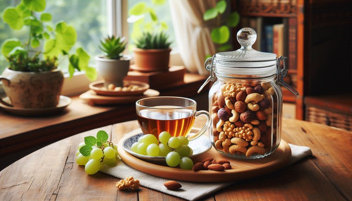 Món ăn vặt thú vị giúp tăng gần 4 năm tuổi thọ- Ảnh 1. Món ăn vặt thú vị giúp tăng gần 4 năm tuổi thọ- Ảnh 1.