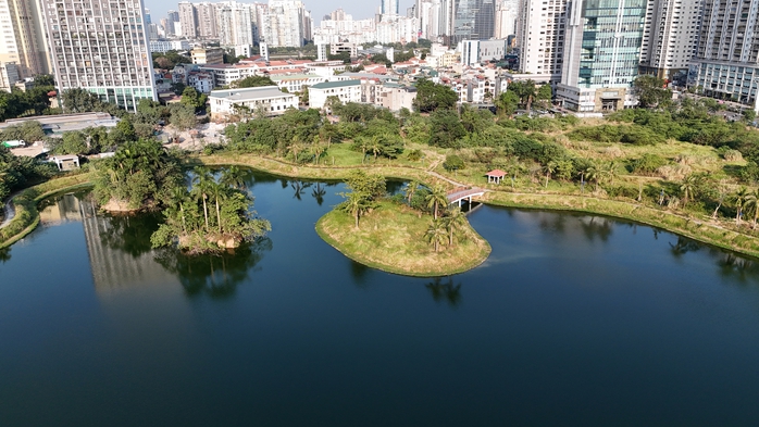 Cận cảnh công viên bỏ hoang nhiều năm, nơi Chủ tịch Hà Nội "lệnh" bắn pháo hoa Tết 2025- Ảnh 6. Cận cảnh công viên bỏ hoang nhiều năm, nơi Chủ tịch Hà Nội "lệnh" bắn pháo hoa Tết 2025- Ảnh 6.