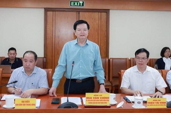 Ban Dân vận Trung ương làm việc với Đảng đoàn Tổng LĐLĐ Việt Nam- Ảnh 1. Ban Dân vận Trung ương làm việc với Đảng đoàn Tổng LĐLĐ Việt Nam- Ảnh 1.