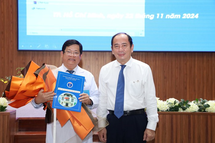 Bệnh viện Ung bướu TP HCM có tân giám đốc- Ảnh 1. Bệnh viện Ung bướu TP HCM có tân giám đốc- Ảnh 1.