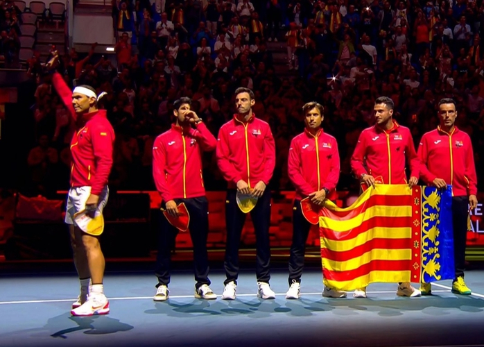 Djokovic, Federer vắng mặt, lễ chia tay Nadal bị đội trưởng Tây Ban Nha chê nhạt- Ảnh 1. Djokovic, Federer vắng mặt, lễ chia tay Nadal bị đội trưởng Tây Ban Nha chê nhạt- Ảnh 1.
