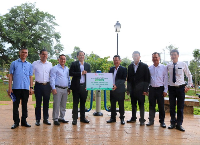 Khánh thành 2 công viên chào mừng 120 năm thành lập tỉnh Đắk Lắk- Ảnh 3. Khánh thành 2 công viên chào mừng 120 năm thành lập tỉnh Đắk Lắk- Ảnh 3.