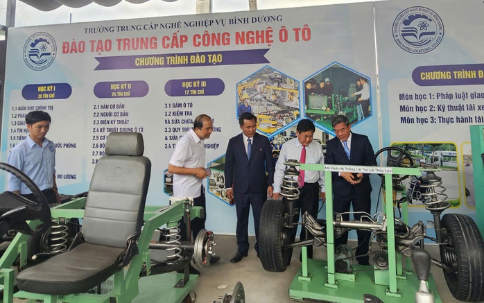 Trường Trung cấp nghề nghiệp vụ Bình Dương tiên phong đào tạo nghề tại Bàu Bàng- Ảnh 2. Trường Trung cấp nghề nghiệp vụ Bình Dương tiên phong đào tạo nghề tại Bàu Bàng- Ảnh 2.