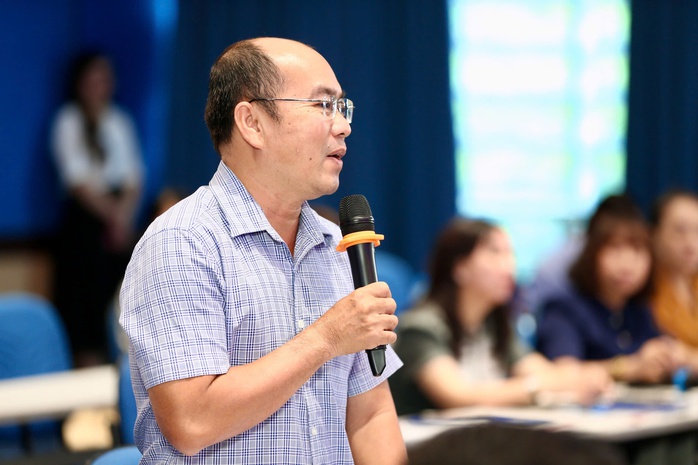 Lãnh đạo của gần 50 trường THPT tham dự bồi dưỡng về “Kỹ năng ứng xử với báo chí - truyền thông”- Ảnh 6. Lãnh đạo của gần 50 trường THPT tham dự bồi dưỡng về “Kỹ năng ứng xử với báo chí - truyền thông”- Ảnh 6.