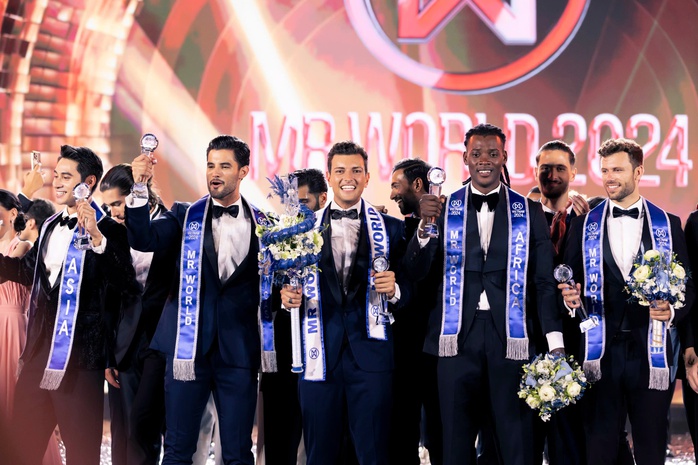 Mr World 2024: Tuấn Ngọc giành Á vương 1
- Ảnh 1. Mr World 2024: Tuấn Ngọc giành Á vương 1
- Ảnh 1.