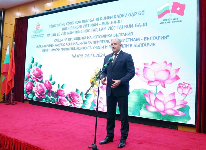 Tổng thống Bulgaria gặp gỡ bạn bè Việt Nam- Ảnh 2. Tổng thống Bulgaria gặp gỡ bạn bè Việt Nam- Ảnh 2.