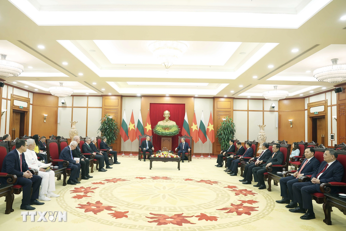 Tổng Bí thư: Việt Nam sẵn sàng là cầu nối giữa Bulgaria với các nước Đông Nam Á- Ảnh 2. Tổng Bí thư: Việt Nam sẵn sàng là cầu nối giữa Bulgaria với các nước Đông Nam Á- Ảnh 2.