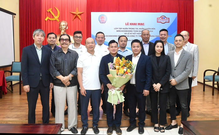 Liên đoàn Kickboxing Việt Nam ký kết thỏa thuận hợp tác với Kickboxing Ranking Vietnam- Ảnh 3. Liên đoàn Kickboxing Việt Nam ký kết thỏa thuận hợp tác với Kickboxing Ranking Vietnam- Ảnh 3.