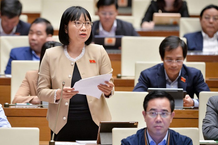 Đại biểu Nguyễn Thị Việt Nga. Ảnh: HỒ LONG Đại biểu Nguyễn Thị Việt Nga. Ảnh: HỒ LONG