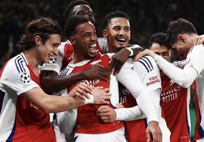 Man City đánh rơi chiến thắng không tưởng, Arsenal thắng tưng bừng ở Lisbon- Ảnh 3. Man City đánh rơi chiến thắng không tưởng, Arsenal thắng tưng bừng ở Lisbon- Ảnh 3.