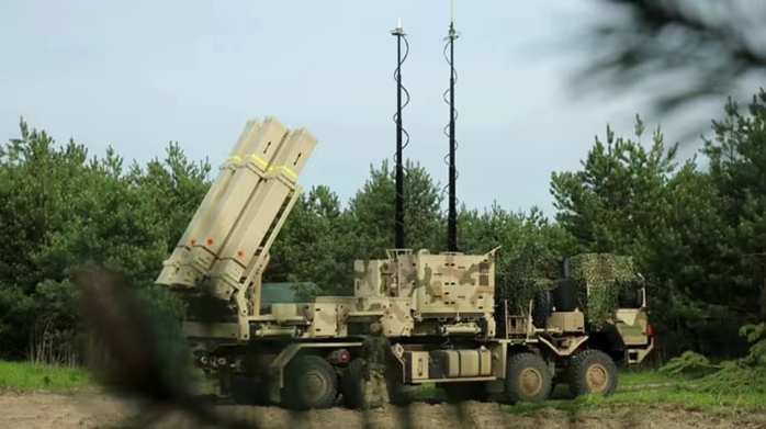 IRIS-T AIR DEFENCE SYSTEMS. STOCK PHOTO: GENERAL STAFF OF THE ARMED FORCES OF UKRAINE ON FACEBOOK IRIS-T AIR DEFENCE SYSTEMS. STOCK PHOTO: GENERAL STAFF OF THE ARMED FORCES OF UKRAINE ON FACEBOOK