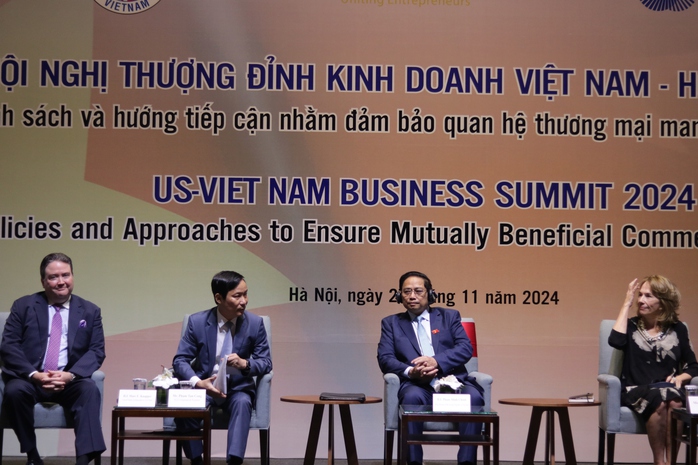 Thủ tướng dự Hội nghị Thượng đỉnh Kinh doanh Việt Nam - Mỹ 2024- Ảnh 1. Thủ tướng dự Hội nghị Thượng đỉnh Kinh doanh Việt Nam - Mỹ 2024- Ảnh 1.