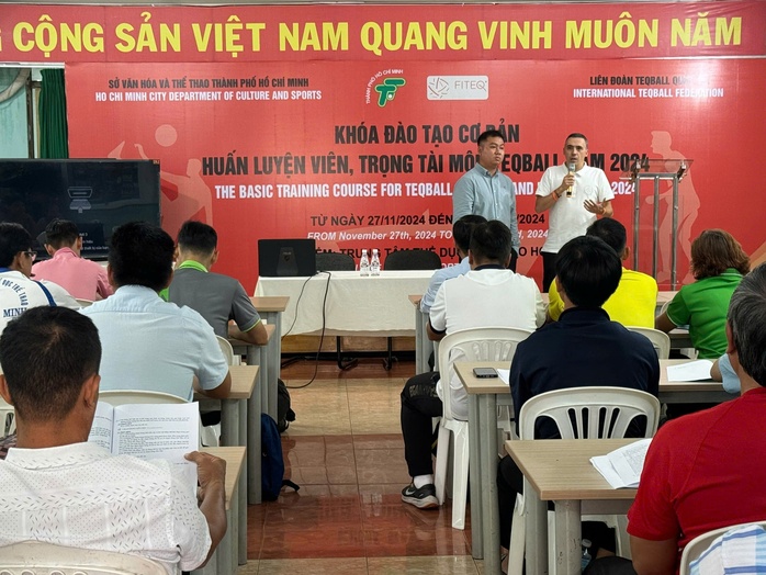 TP HCM mở lớp đào tạo HLV, trọng tài môn Teqball- Ảnh 1. TP HCM mở lớp đào tạo HLV, trọng tài môn Teqball- Ảnh 1.