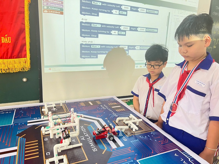 VIDEO: Ấn tượng một trường tiểu học ở Cần Thơ- Ảnh 2. VIDEO: Ấn tượng một trường tiểu học ở Cần Thơ- Ảnh 2.