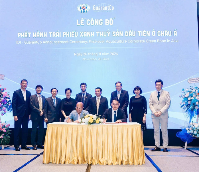Lễ công bố IDI phát hành thành công trái phiếu xanh thủy sản đầu tiên ở Châu Á - Thái Bình Dương - Ảnh 4. Lễ công bố IDI phát hành thành công trái phiếu xanh thủy sản đầu tiên ở Châu Á - Thái Bình Dương - Ảnh 4.