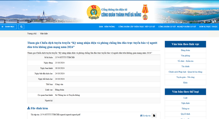 Đà Nẵng: Đồng loạt hưởng ứng chiến dịch chống lừa đảo trên không gian mạng- Ảnh 1. Đà Nẵng: Đồng loạt hưởng ứng chiến dịch chống lừa đảo trên không gian mạng- Ảnh 1.
