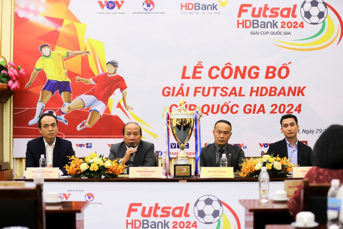 Giải Futsal Cúp Quốc gia 2024: Thêm sân chơi rèn năng lực - Ảnh 1. Giải Futsal Cúp Quốc gia 2024: Thêm sân chơi rèn năng lực - Ảnh 1.