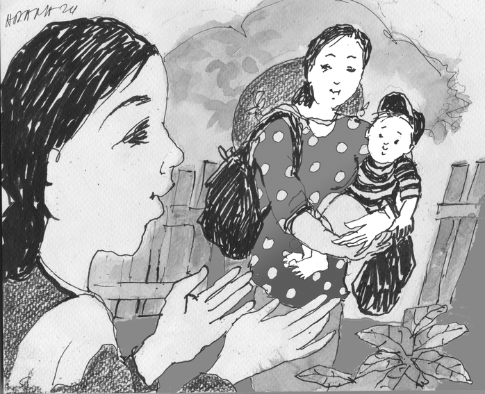 Chỉ mẹ là người thương con nhất- Ảnh 1. Chỉ mẹ là người thương con nhất- Ảnh 1.