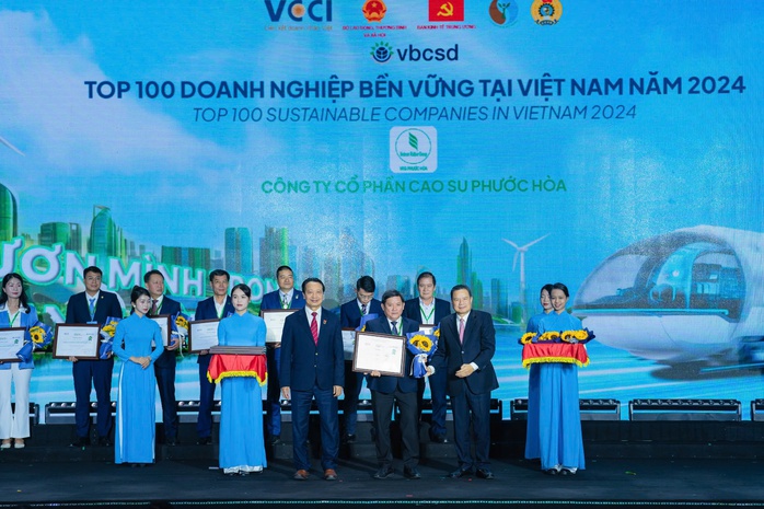Top 100 Doanh nghiệp Bền vững năm 2024 có 14 đơn vị thuộc VRG- Ảnh 3. Top 100 Doanh nghiệp Bền vững năm 2024 có 14 đơn vị thuộc VRG- Ảnh 3.