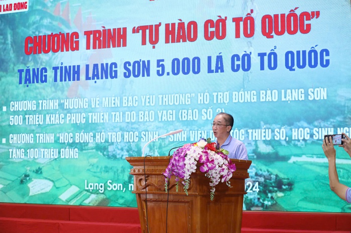 Trao 500 triệu đồng khắc phục hậu quả bão Yagi tại Lạng Sơn- Ảnh 2. Trao 500 triệu đồng khắc phục hậu quả bão Yagi tại Lạng Sơn- Ảnh 2.