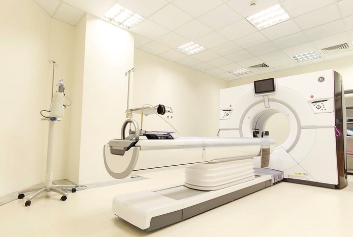 Hệ thống CTScan GE Revolution Apex 1975 lát cắt được trang bị công nghệ AI tiên tiến Hệ thống CTScan GE Revolution Apex 1975 lát cắt được trang bị công nghệ AI tiên tiến