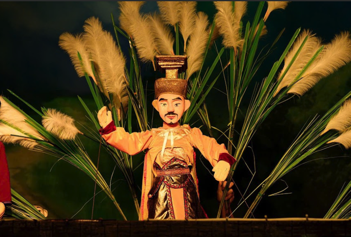 "Hoàng Đế cờ lau" Đinh Tiên Hoàng lên sân khấu rối- Ảnh 1. "Hoàng Đế cờ lau" Đinh Tiên Hoàng lên sân khấu rối- Ảnh 1.