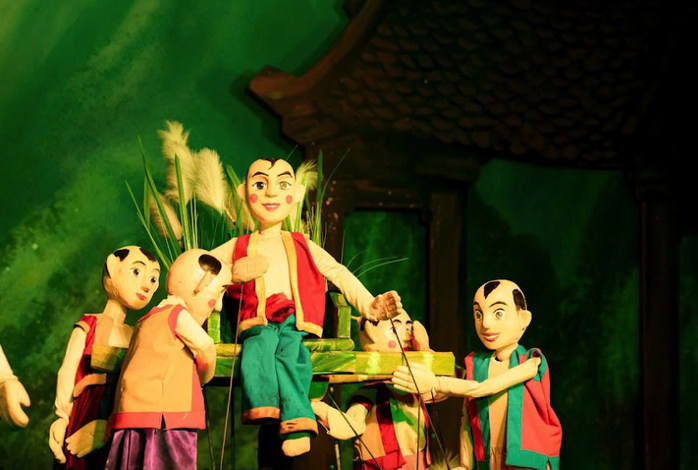 "Hoàng Đế cờ lau" Đinh Tiên Hoàng lên sân khấu rối- Ảnh 2. "Hoàng Đế cờ lau" Đinh Tiên Hoàng lên sân khấu rối- Ảnh 2.