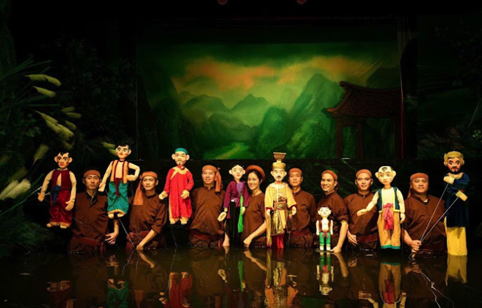 "Hoàng Đế cờ lau" Đinh Tiên Hoàng lên sân khấu rối- Ảnh 3. "Hoàng Đế cờ lau" Đinh Tiên Hoàng lên sân khấu rối- Ảnh 3.