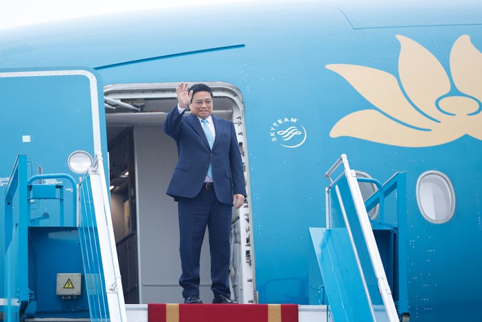 Thủ tướng Phạm Minh Chính lên đường tham dự các hội nghị tại Trung Quốc- Ảnh 1. Thủ tướng Phạm Minh Chính lên đường tham dự các hội nghị tại Trung Quốc- Ảnh 1.