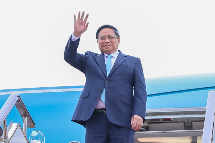 Thủ tướng Phạm Minh Chính tới Vân Nam, bắt đầu chuyến công tác tại Trung Quốc- Ảnh 1. Thủ tướng Phạm Minh Chính tới Vân Nam, bắt đầu chuyến công tác tại Trung Quốc- Ảnh 1.