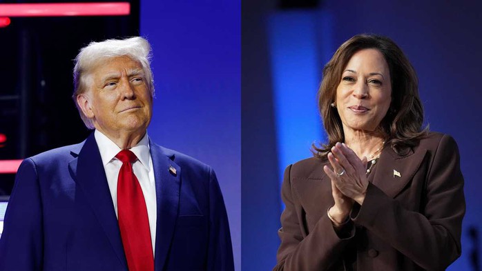 Bầu cử Mỹ: Đã có kết quả kiểm phiếu đầu tiên, ông Trump và bà Harris hòa nhau- Ảnh 1. Bầu cử Mỹ: Đã có kết quả kiểm phiếu đầu tiên, ông Trump và bà Harris hòa nhau- Ảnh 1.