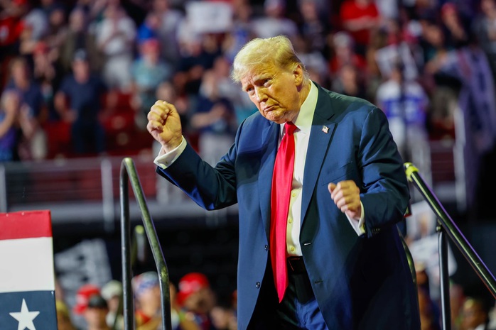 Bầu cử Mỹ phút chót: Tòa án Georgia, Pennsylvania ra phán quyết có lợi cho ông Trump- Ảnh 1. Bầu cử Mỹ phút chót: Tòa án Georgia, Pennsylvania ra phán quyết có lợi cho ông Trump- Ảnh 1.